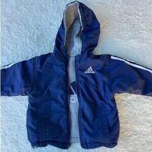 Adidas RARE Reversible Toddler Jacket Size 2